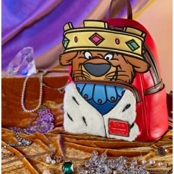 Loungefly Handbags - Robin Hood Prince John Cosplay Mini Backpack